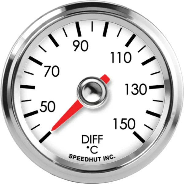 Speedhut 2-1/16" 40-150C Diff Temp Gauge (L2-DT3-LEG)