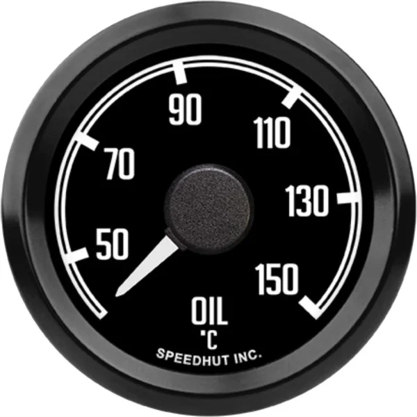 Speedhut 2-1/16" 40-150C Oil Temp Gauge JDM Datsun Z (L2-OT3-DATZ)