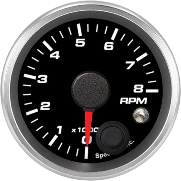 Speedhut 2-1/16" 8K RPM Shift-light Tachometer (R2-TC3-REV)
