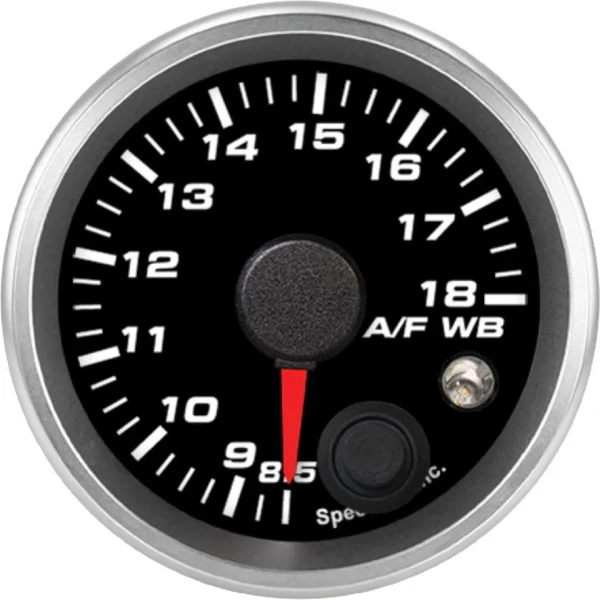 Speedhut 2-1/16" AEM 8.5-18 Air/Fuel Gauge w/ Warning (R2-WB3-REV)