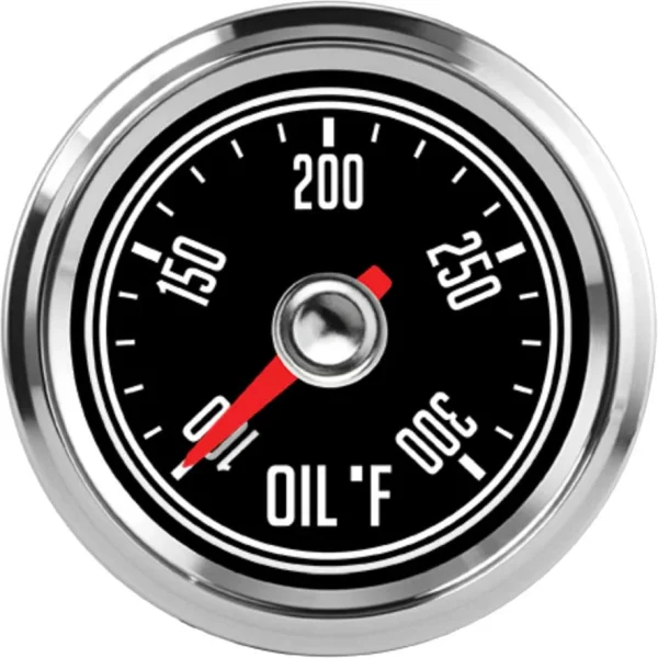 Speedhut 2-1/16" CJ Jeep 100-300F Oil Temp Gauge (L2-OT1-CJ)