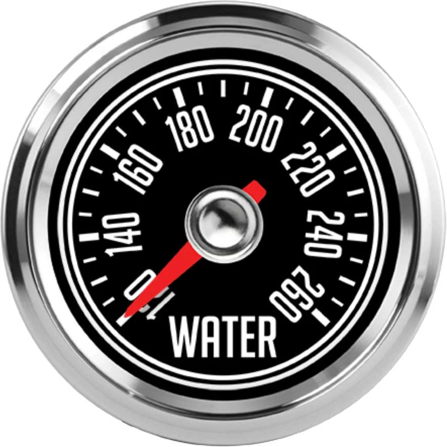 Speedhut 2-1/16" CJ Jeep 120-260F Water Temp Gauge (L2-WT1-CJ)
