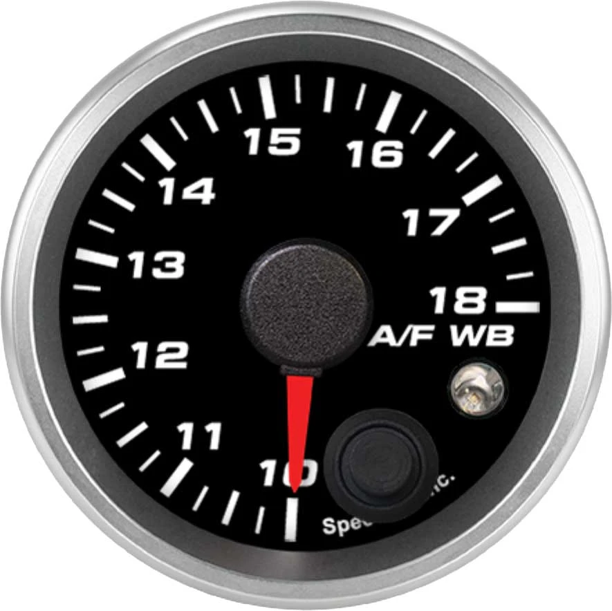 Speedhut 2-1/16" Innovate Air/Fuel 10-18 Gauge w/Warning (R2-WB6-REV)