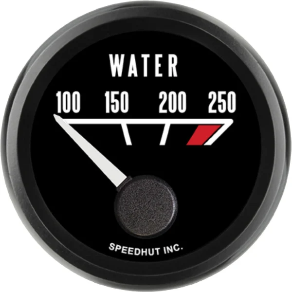 Speedhut 2-1/16" Pontiac 100-250F 90° Sweep Water Temp (L2-WT3-PTC)