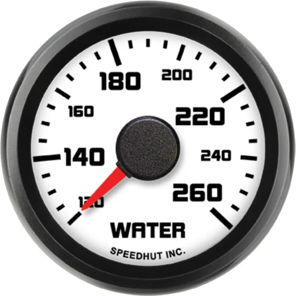 Speedhut 2-1/16" Street XL 120-260F Water Temp Gauge (L2-WT1-SXL)
