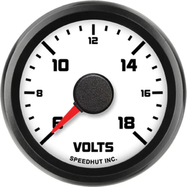 Speedhut 2-1/16" Street XL 6-18V Volt Gauge (L2-V1-SXL)
