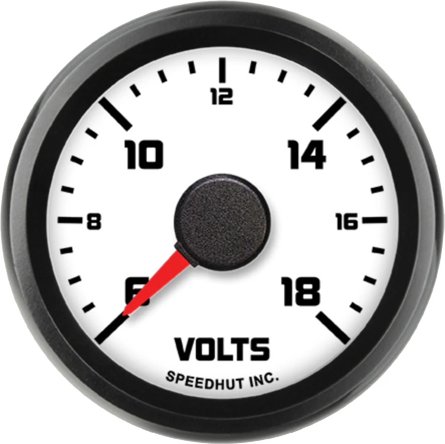 Speedhut 2-1/16" Street XL 6-18V Volt Gauge (L2-V1-SXL)