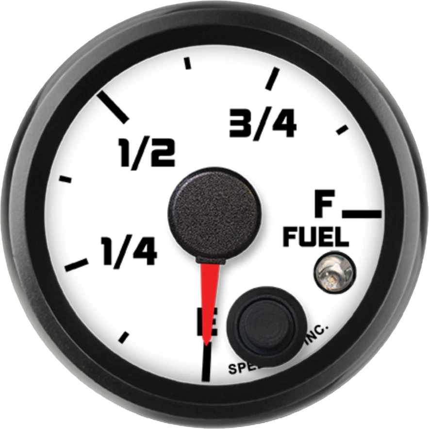 Speedhut 2-1/16" Street XL Programmable Fuel Level w/Warn (R2-FL1-SXL)