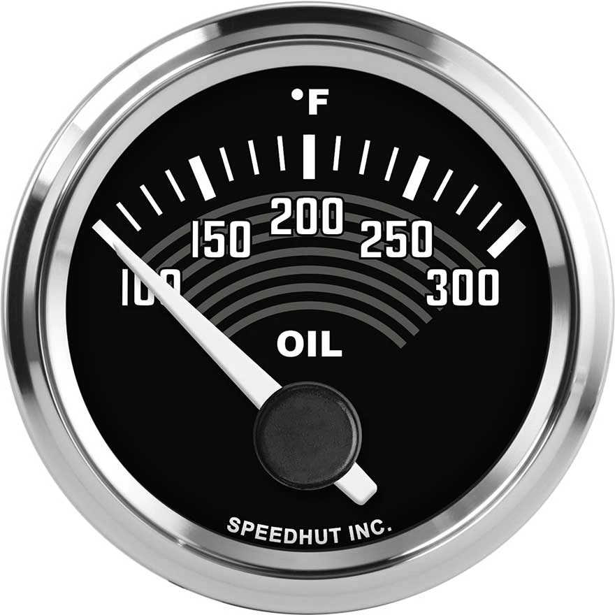 Speedhut 2-1/16" VW Design 100-300F Oil Temp Gauge (L2-OT2-VW)