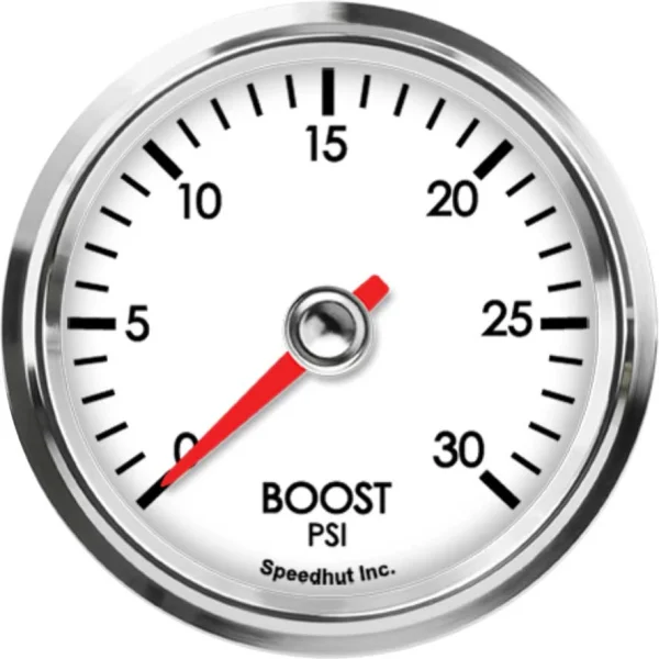 Speedhut 2-5/8" 0-30 PSI Boost Gauge (L25-B4-LEG)