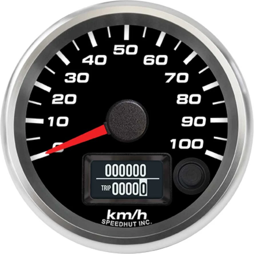 Speedhut 2-5/8" 100 km/h GPS Speedometer (R25-S8-REV)