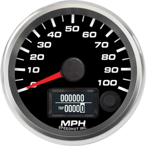 Speedhut 2-5/8" 100 mph GPS Speedometer (R25-S19-REV)