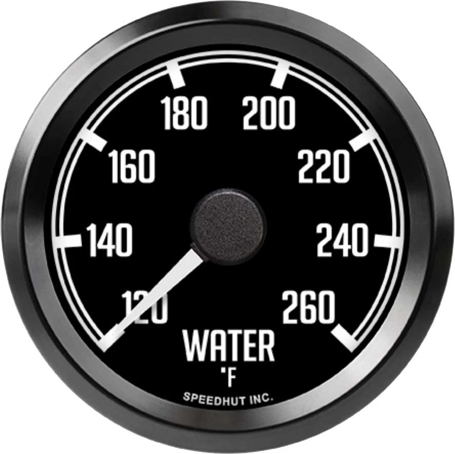 Speedhut 2-5/8" 120-260F Water Temp Gauge - Datsun Z (L25-WT1-DATZ)