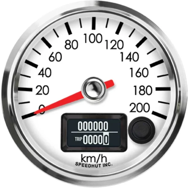 Speedhut 2-5/8" 200 km/h GPS Speedometer (R25-S2-LEG)