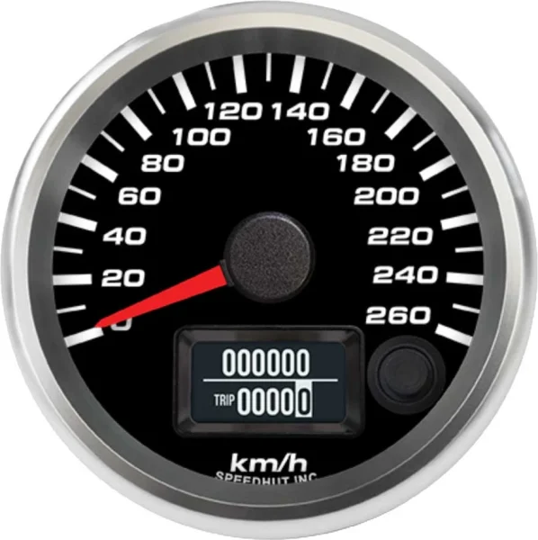 Speedhut 2-5/8" 260 km/h GPS Speedometer (R25-S4-REV)