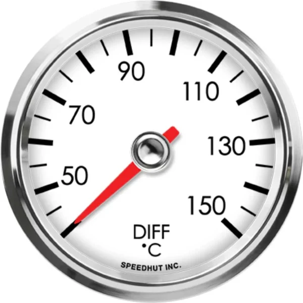 Speedhut 2-5/8" 40-150C Diff Temp Gauge (L25-DT3-LEG)