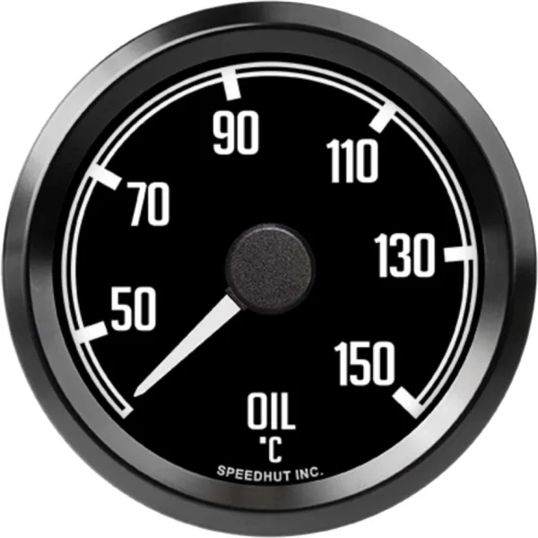 Speedhut 2-5/8" 40-150C Oil Temp Gauge - JDM Datsun Z (L25-OT3-DATZ)