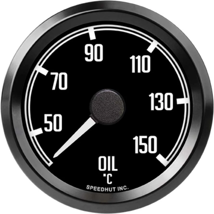 Speedhut 2-5/8" 40-150C Oil Temp Gauge - JDM Datsun Z (L25-OT3-DATZ)
