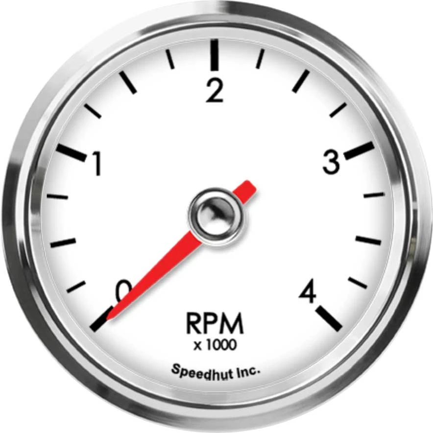 Speedhut 2-5/8" 4K RPM Tachometer (L25-TC1-LEG)
