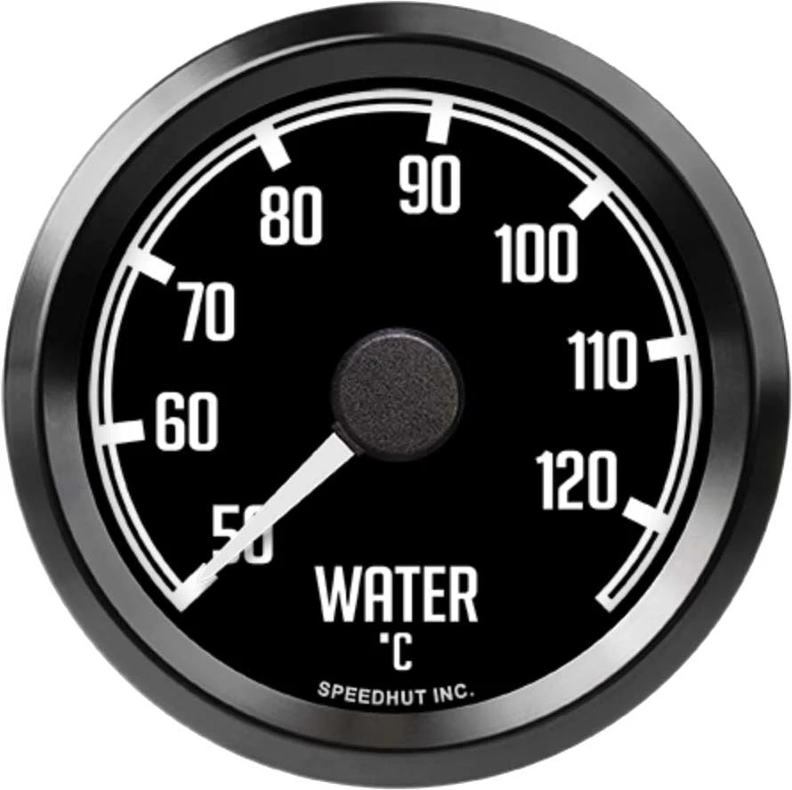 Speedhut 2-5/8" 50-125C Water Temp Gauge (L25-WT2-DATZ)