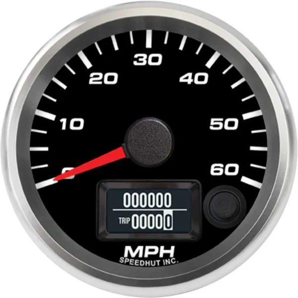 Speedhut 2-5/8" 60 mph GPS Speedometer (R25-S7-REV)