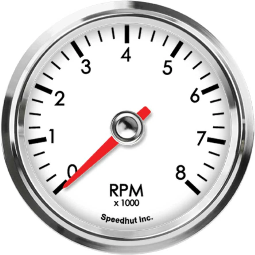 Speedhut 2-5/8" 8K RPM Tachometer (L25-TC3-LEG)