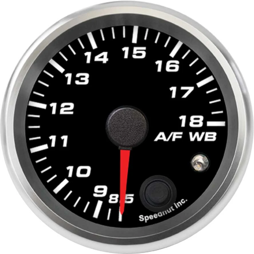 Speedhut 2-5/8" Air/Fuel Wideband w/ 8.5-18 O2 Gauge (R25-WB1-REV)