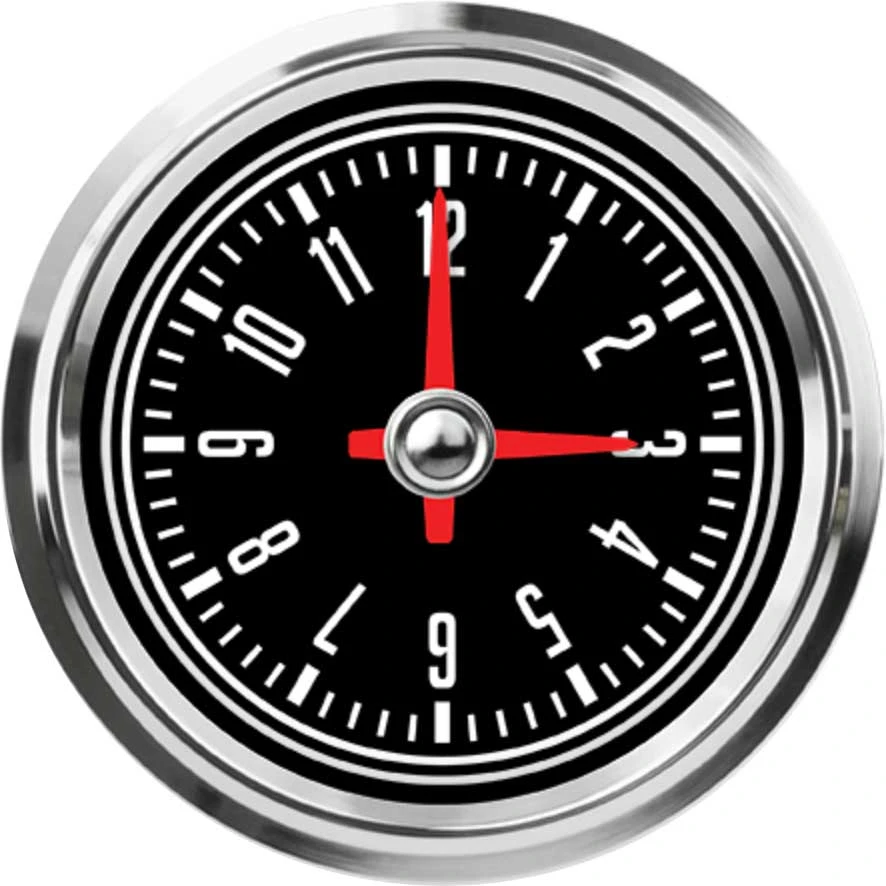 Speedhut 2-5/8" CJ Jeep Clock (L25-CK1-CJ)