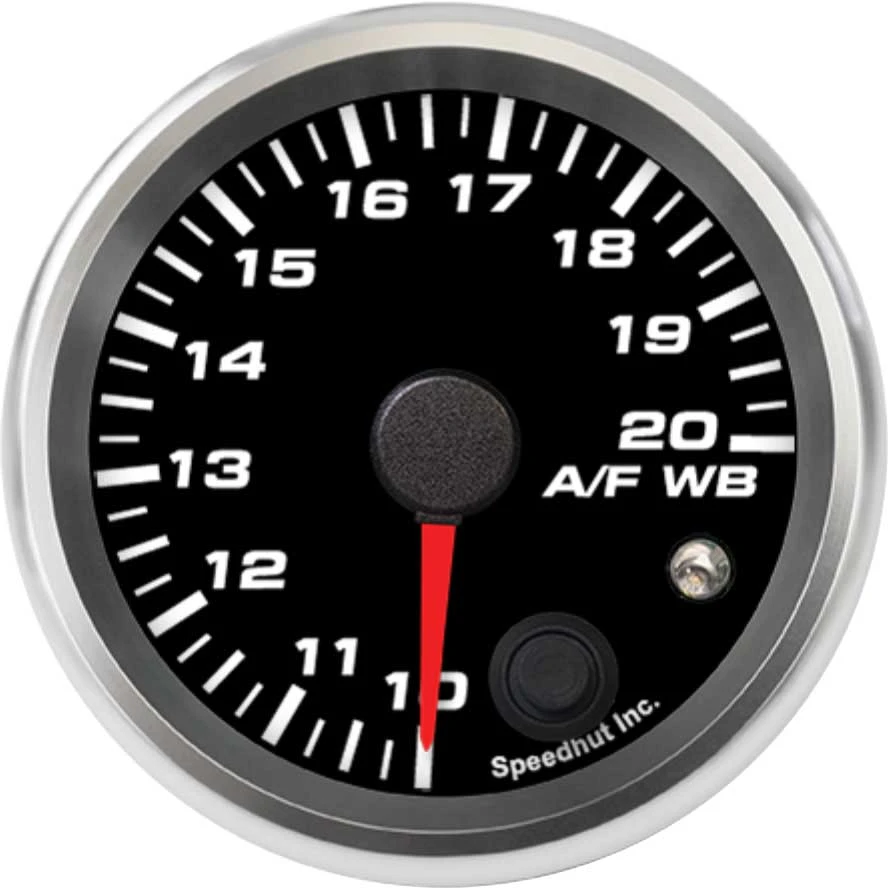 Speedhut 2-5/8" Spartan 10-20 Air/Fuel Gauge w/ Warning (R25-WB4-REV)