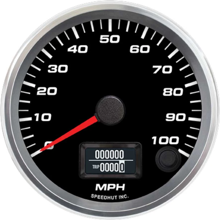Speedhut 3-3/8" 100 mph GPS Speedometer (R3-S19-REV)