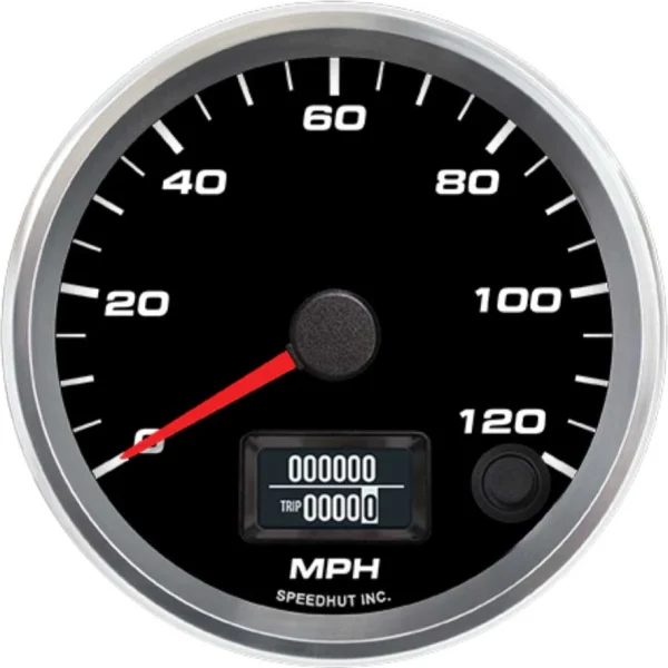 Speedhut 3-3/8" 120 mph Programmable Speedometer (R3-S10-REV)