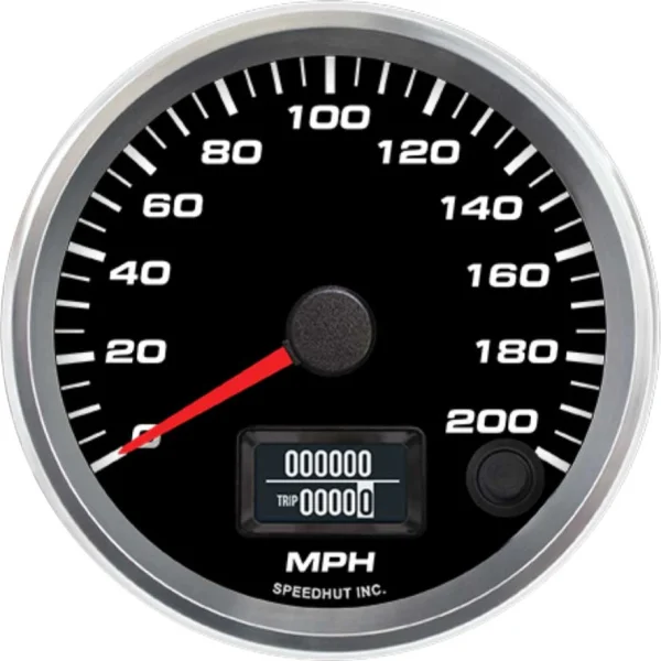 Speedhut 3-3/8" 200 mph GPS Speedometer (R3-S16-REV)