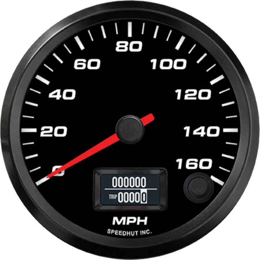 Speedhut 3-3/8" EV Orion 160 mph Speedometer Gauge (FOR3-S2-EV)