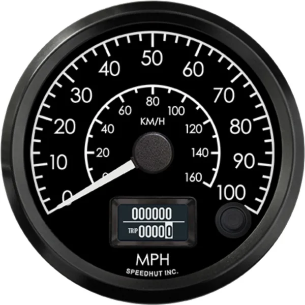 Speedhut 3-3/8" Humvee 100 mph GPS Speedometer (HV3-S1)