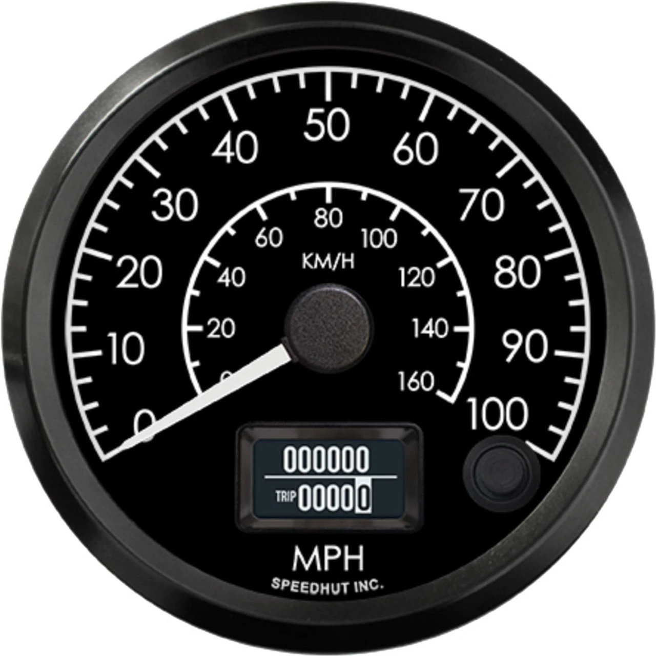 Speedhut 3-3/8" Humvee 100 mph GPS Speedometer (HV3-S1)