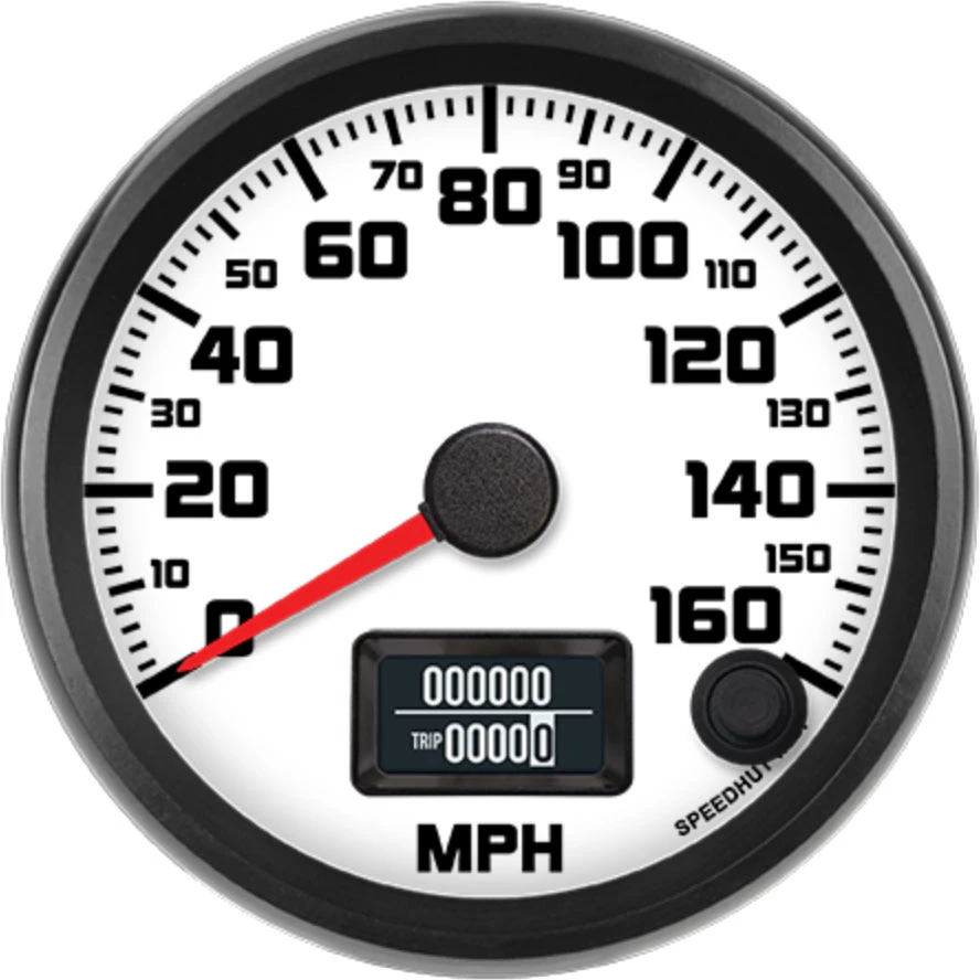 Speedhut 3-3/8" Street XL 160 mph GPS Speedometer (R3-S3-SXL)