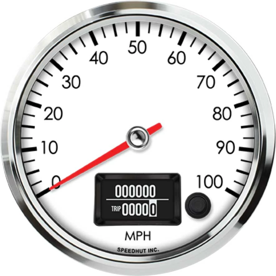 Speedhut 4-1/2" 100 mph GPS Speedometer (R45-S19-LEG)