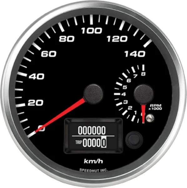 Speedhut 4-1/2" 140km/h GPS Speedometer / 8K Tachometer (R45-DS11-REV)