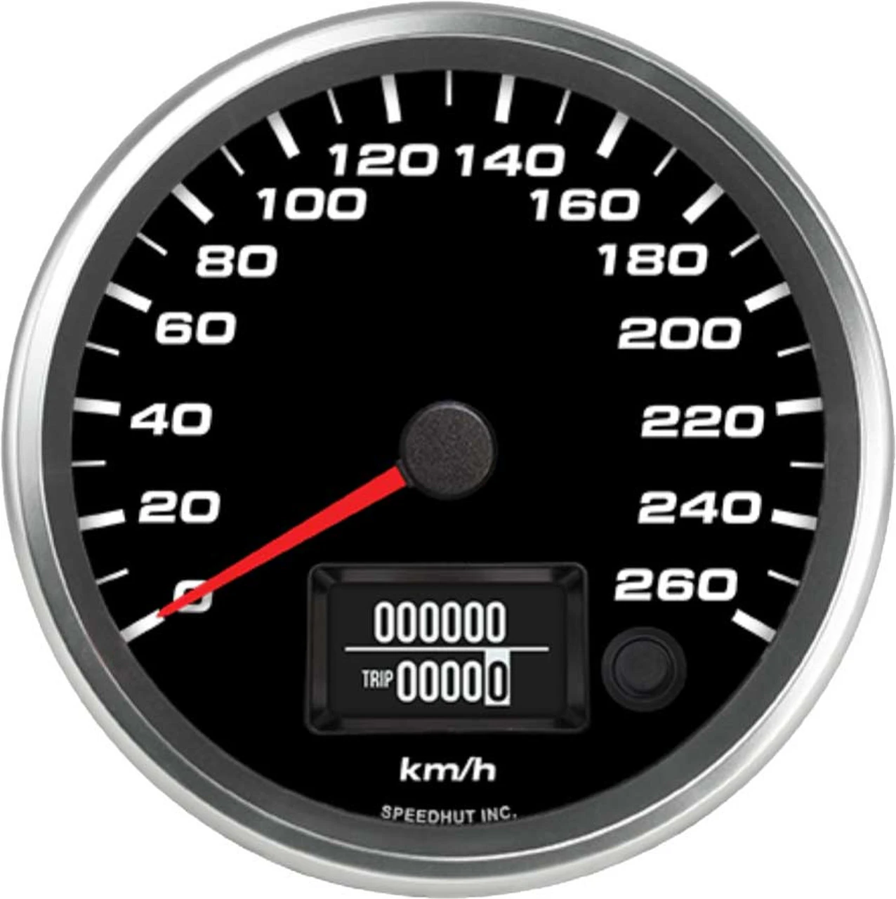 Speedhut 4-1/2" 260 km/h Programmable Speedometer (R45-S13-LEG)