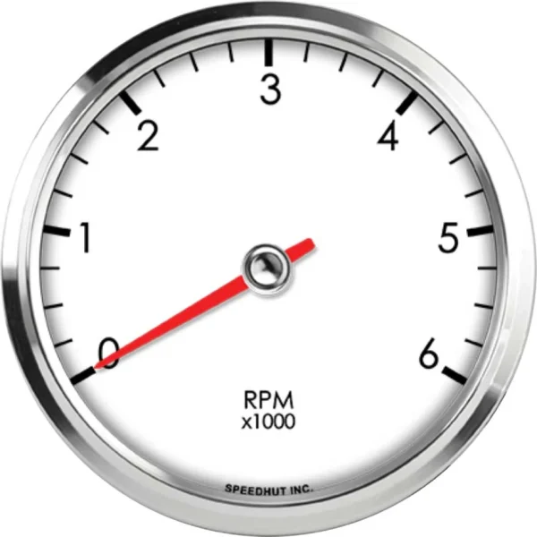 Speedhut 4-1/2" 6K RPM Diesel Tachometer (L45-TC8-LEG)