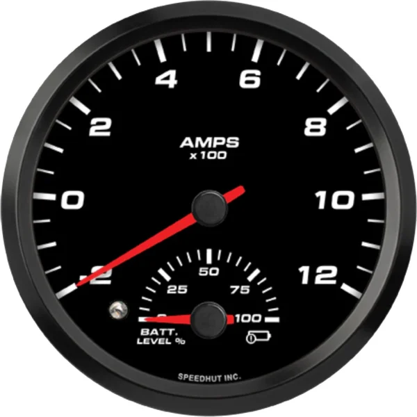 Speedhut 4-1/2" EV AEM -200-1200 Amp/0-100 Batt Level (FAE45-DG10-EV)