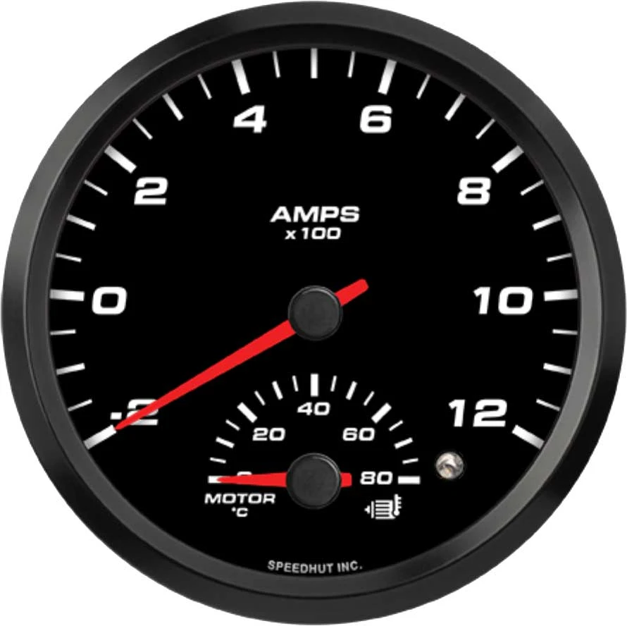 Speedhut 4-1/2" EV Orion -200-1200 Amp/0-80C Motor Temp (FOR45-DG7-EV)