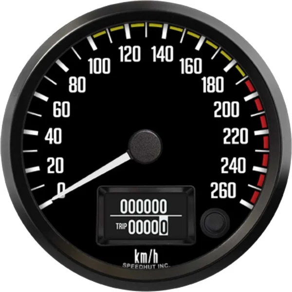Speedhut 4-1/2" JDM Datsun Z 260km/h Metric Speedometer (R45-S13-DATZ)