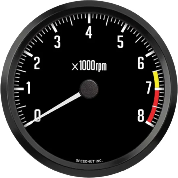 Speedhut 4-1/2" Tachometer 8K RPM JDM Datsun Z Series (L45-TC3-DATZ)