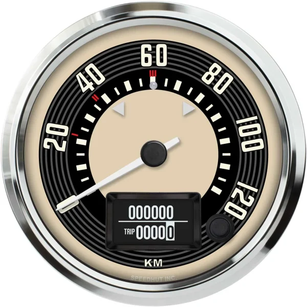 Speedhut 4-1/2" VW 120km/h GPS Speedometer - Not OEM (R45-S33-VW)