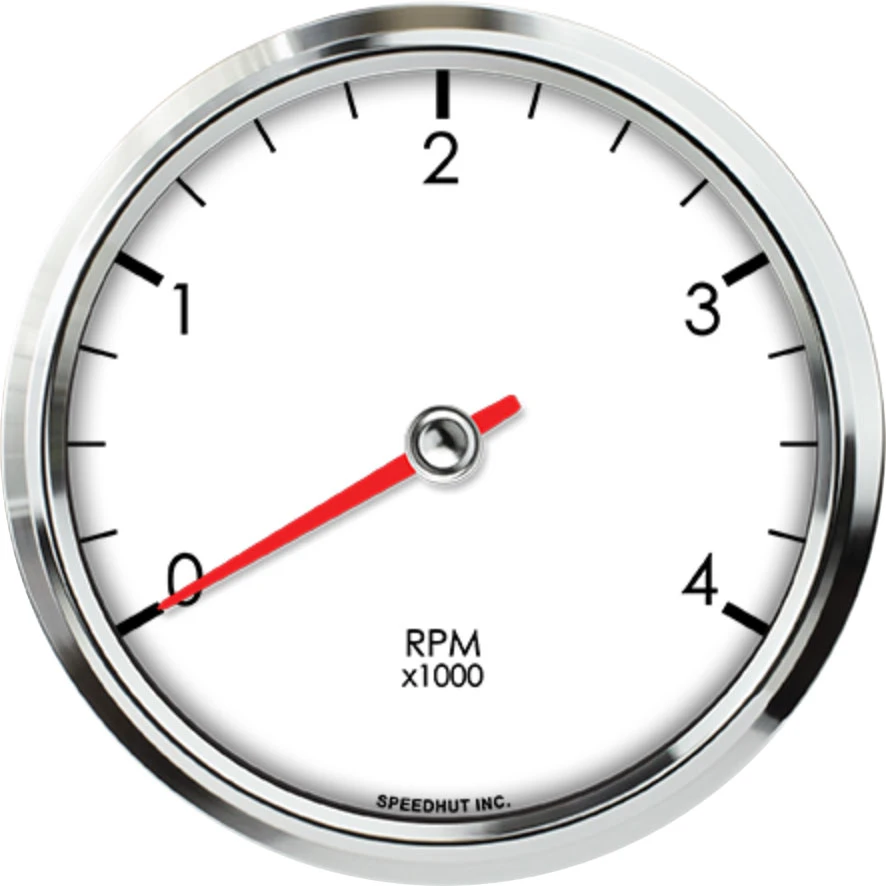 Speedhut 4-1/2"4K RPM Diesel Tachometer (L45-TC7-LEG)