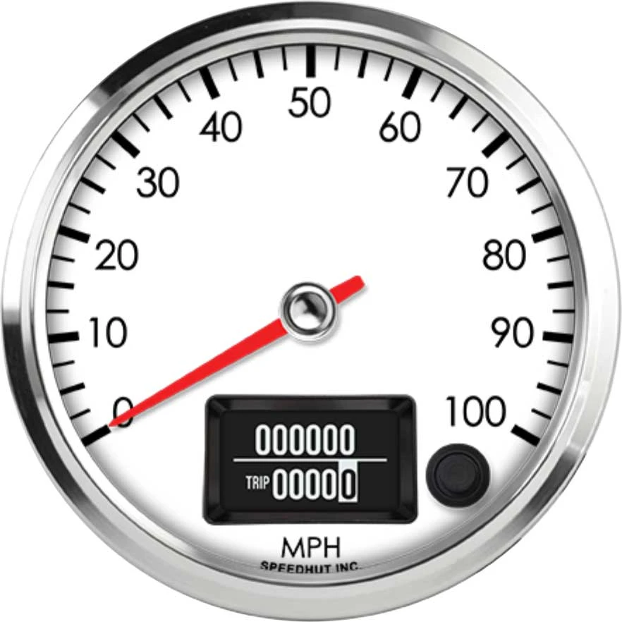 Speedhut 4" 100 mph GPS Speedometer (R4-S19-LEG)