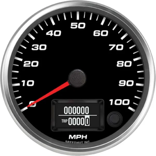 Speedhut 4" 100 mph GPS Speedometer (R4-S19-REV)