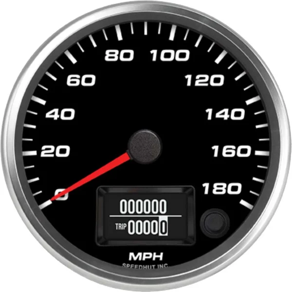 Speedhut 4" 180 mph Programmable Speedometer (R4-S21-LEG)