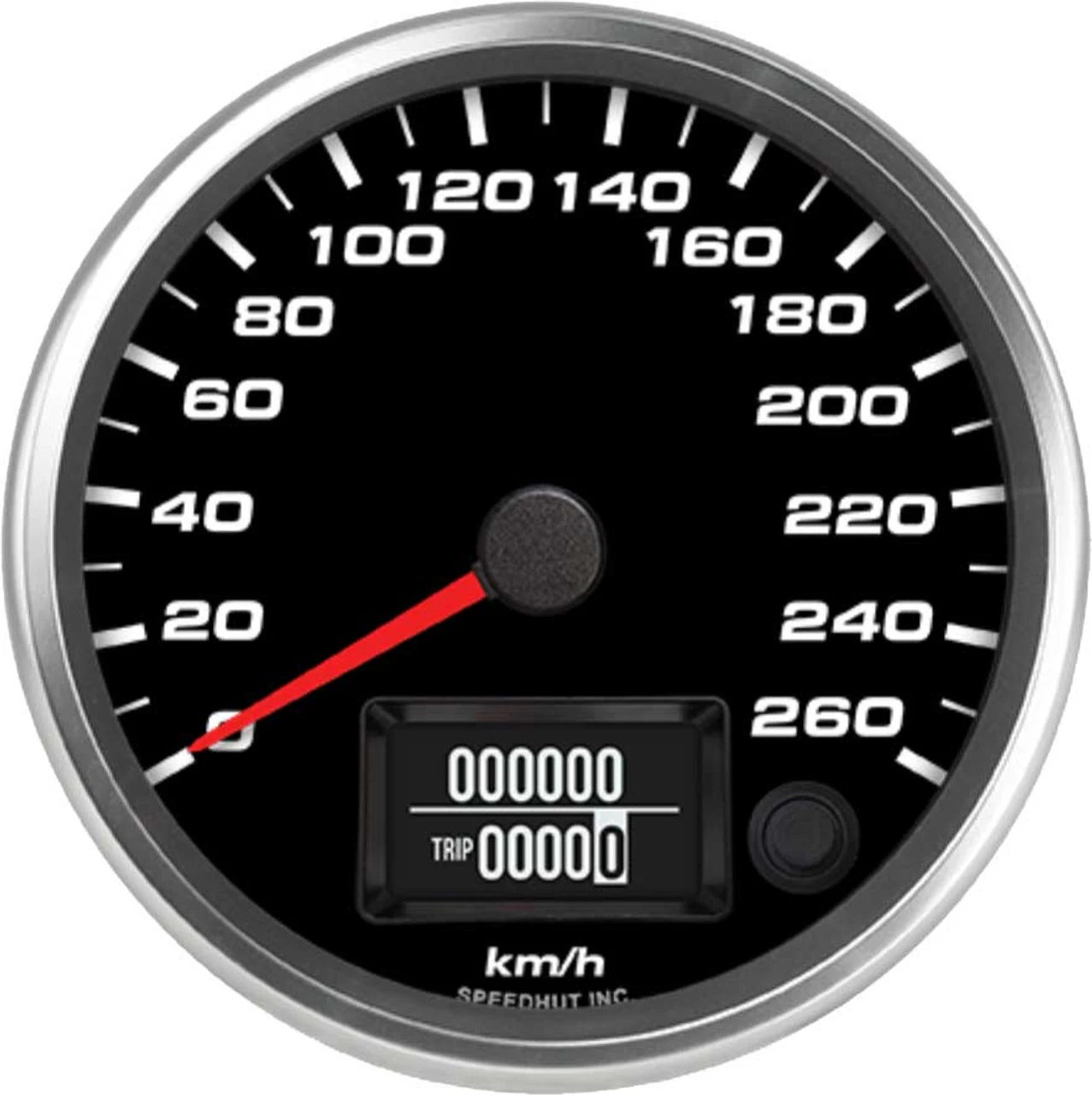 Speedhut 4" 260 km/h Programmable Speedometer (R4-S13-LEG)